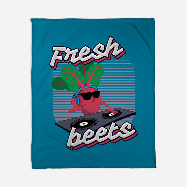 Fresh Beets-none fleece blanket-RoboMega