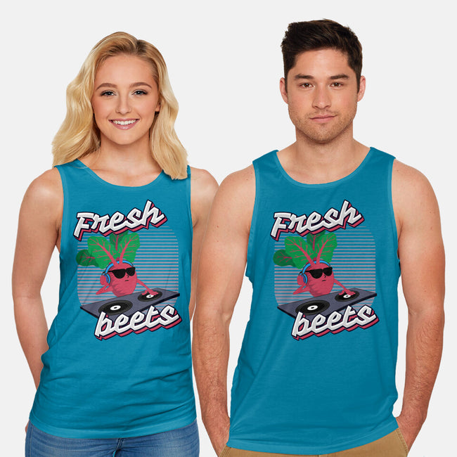Fresh Beets-unisex basic tank-RoboMega