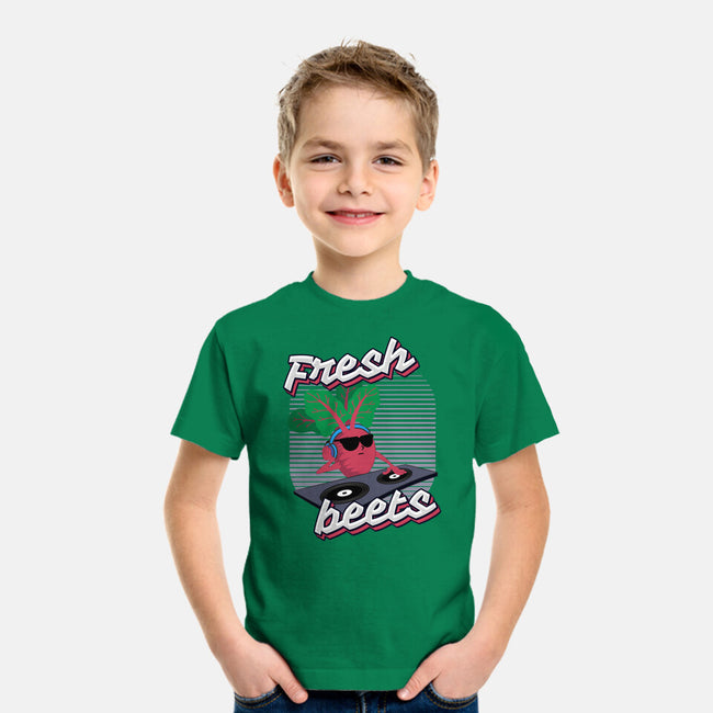 Fresh Beets-youth basic tee-RoboMega