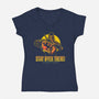 Stay Over There-womens v-neck tee-AndreusD