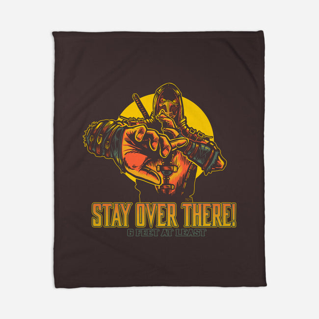 Stay Over There-none fleece blanket-AndreusD