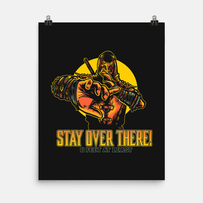 Stay Over There-none matte poster-AndreusD