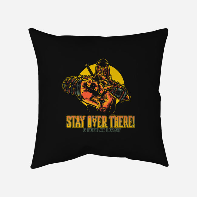 Stay Over There-none removable cover w insert throw pillow-AndreusD