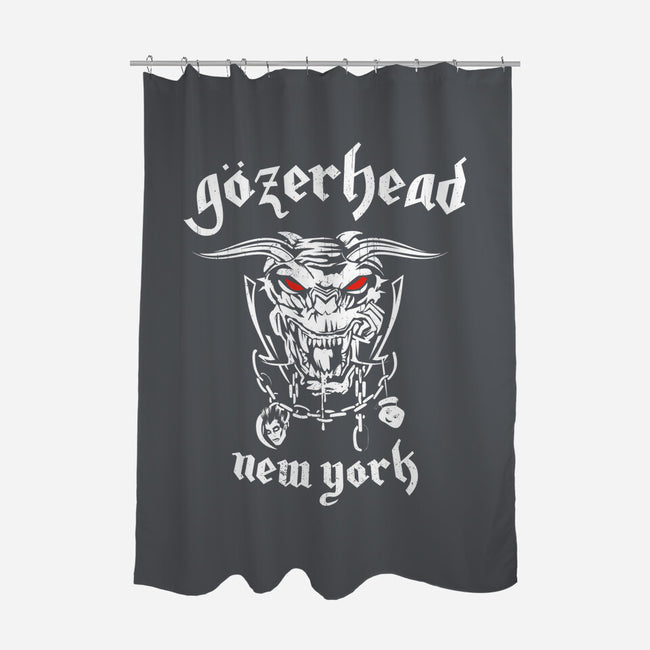 Gozerhead-none polyester shower curtain-RBucchioni