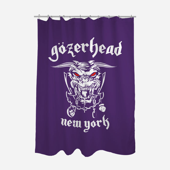 Gozerhead-none polyester shower curtain-RBucchioni