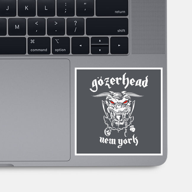 Gozerhead-none glossy sticker-RBucchioni
