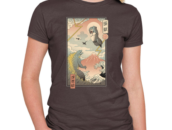 Kaiju Fight In Edo