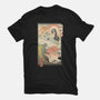 Kaiju Fight In Edo-mens basic tee-vp021