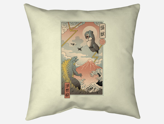 Kaiju Fight In Edo