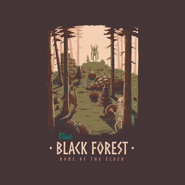 Black Forest-youth basic tee-Azafran