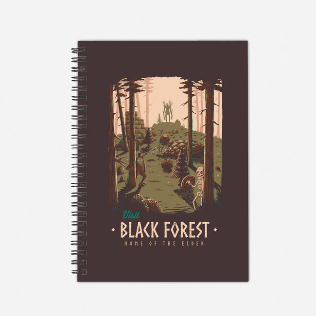 Black Forest-none dot grid notebook-Azafran