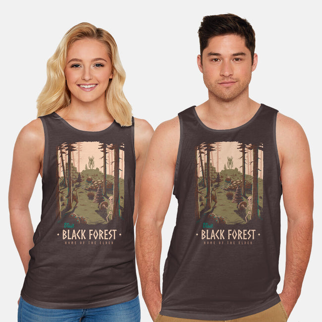 Black Forest-unisex basic tank-Azafran