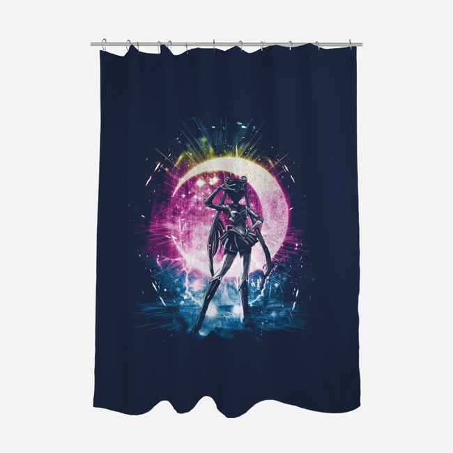 Sailor Storm-none polyester shower curtain-kharmazero