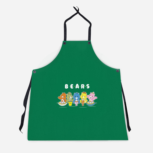 B-E-A-R-S-unisex kitchen apron-turborat14