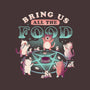 Bring Us All the Food-womens fitted tee-eduely