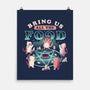 Bring Us All the Food-none matte poster-eduely
