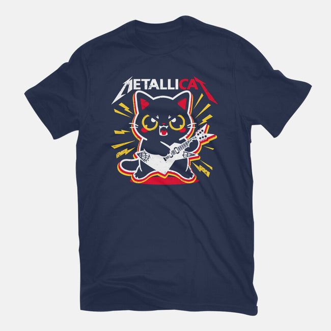 Metallicat-unisex basic tee-NemiMakeit