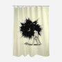 Breakthrough-none polyester shower curtain-Gamma-Ray