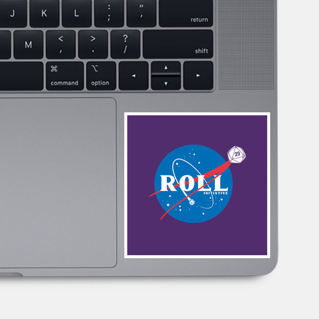 Space Roll-none glossy sticker-retrodivision