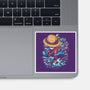 Colorful Pirate-none glossy sticker-glitchygorilla