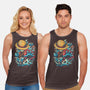 Colorful Pirate-unisex basic tank-glitchygorilla