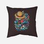 Colorful Pirate-none removable cover w insert throw pillow-glitchygorilla