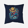 Colorful Pirate-none removable cover w insert throw pillow-glitchygorilla
