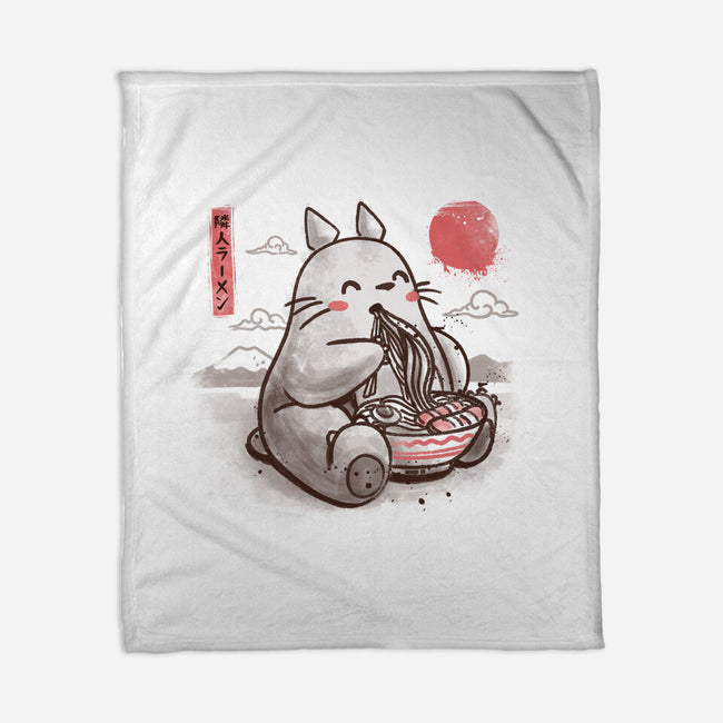 Ramen Neighbor-none fleece blanket-eduely