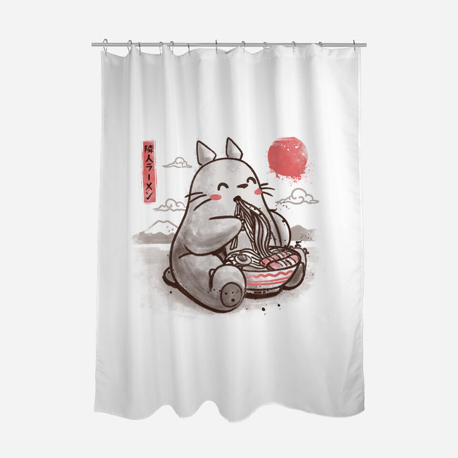 Ramen Neighbor-none polyester shower curtain-eduely