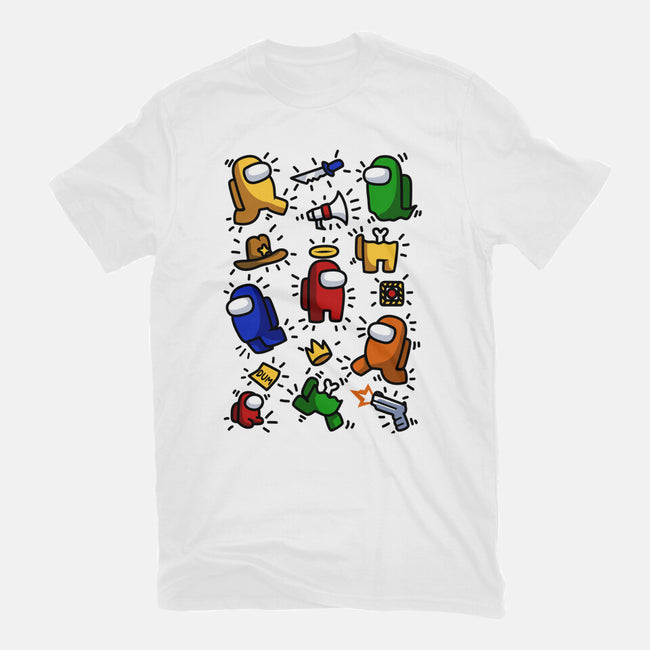 Among Haring-youth basic tee-ducfrench