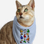Among Haring-cat bandana pet collar-ducfrench