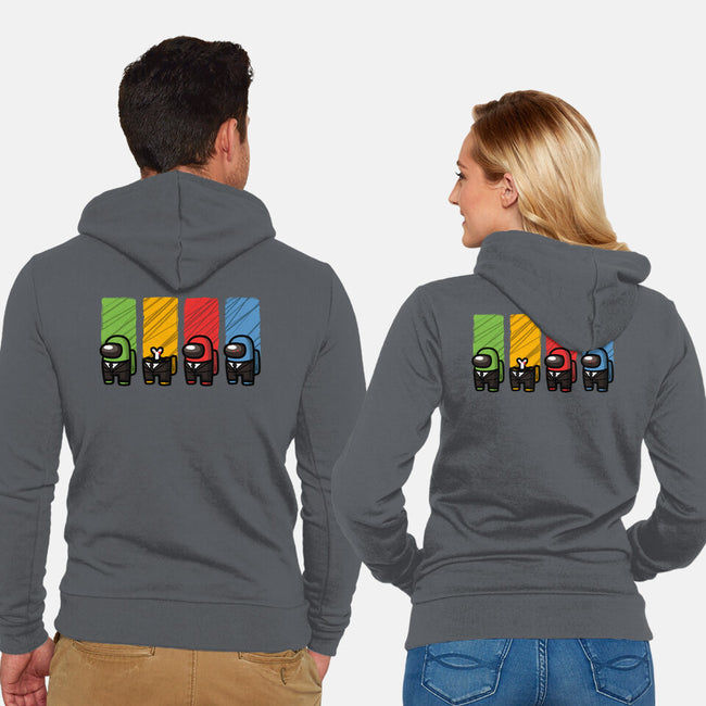 Reservoir Impostors-unisex zip-up sweatshirt-ducfrench