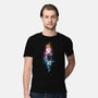 Lost In Multi-Colored Space-mens premium tee-kharmazero