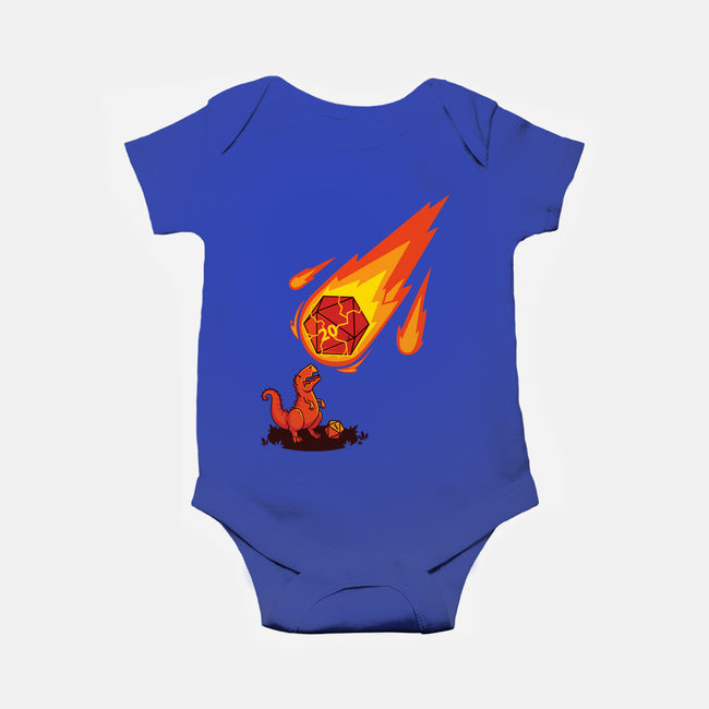 Critical Strike!-baby basic onesie-theteenosaur