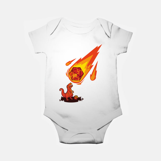 Critical Strike!-baby basic onesie-theteenosaur