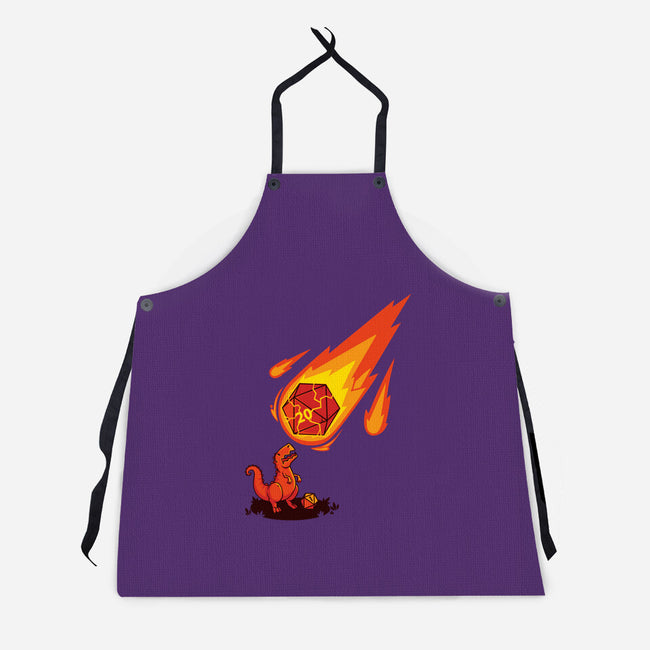 Critical Strike!-unisex kitchen apron-theteenosaur