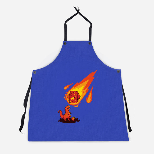 Critical Strike!-unisex kitchen apron-theteenosaur