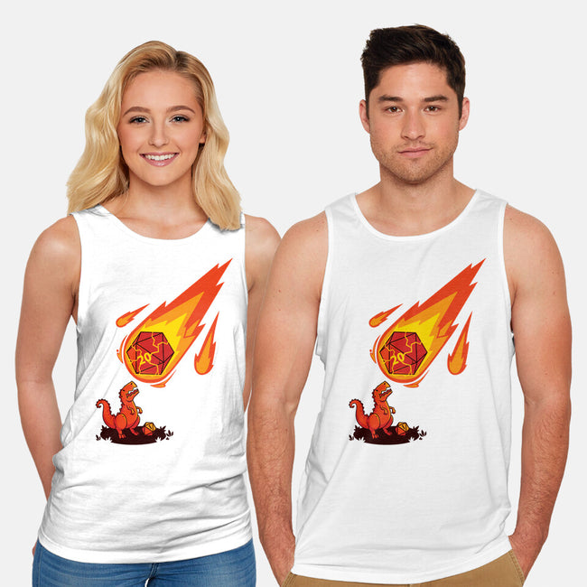 Critical Strike!-unisex basic tank-theteenosaur