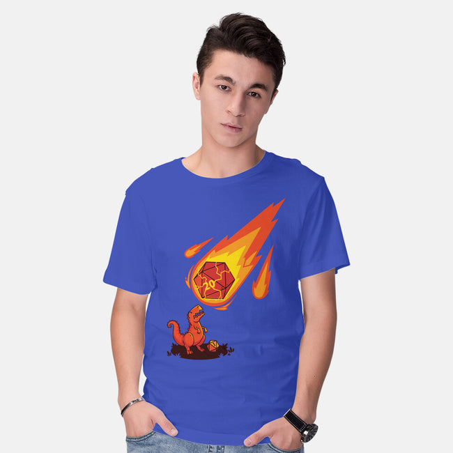 Critical Strike!-mens basic tee-theteenosaur