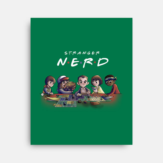 Stranger Nerd-none stretched canvas-fanfabio