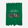 Stranger Nerd-none polyester shower curtain-fanfabio