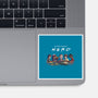 Stranger Nerd-none glossy sticker-fanfabio
