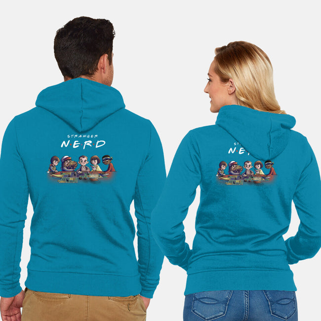 Stranger Nerd-unisex zip-up sweatshirt-fanfabio