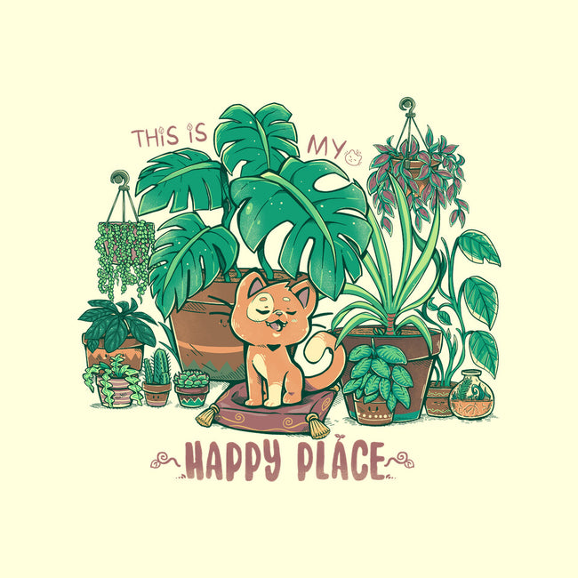 In My Happy Place-none glossy sticker-TechraNova
