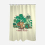 In My Happy Place-none polyester shower curtain-TechraNova