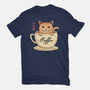 Nekoffee-womens fitted tee-vp021