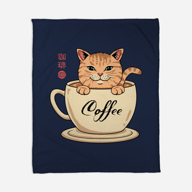Nekoffee-none fleece blanket-vp021
