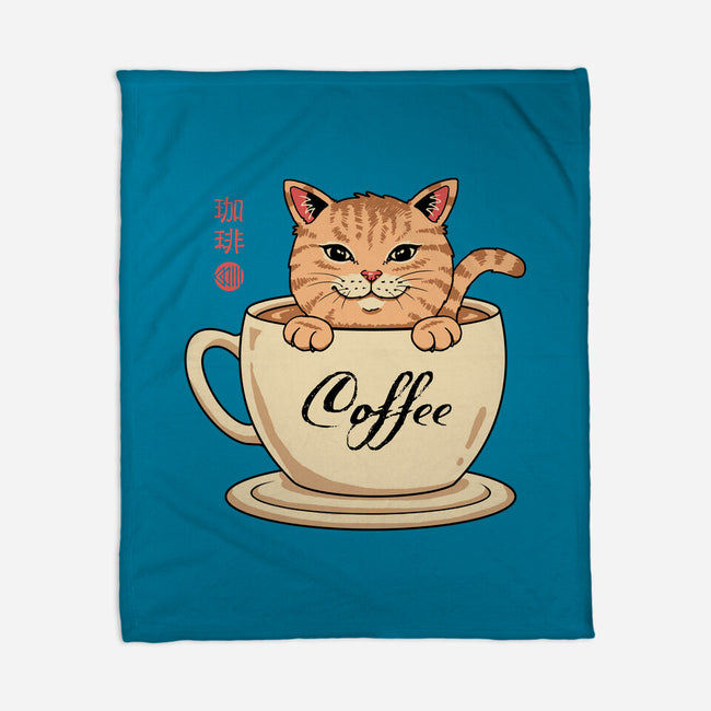 Nekoffee-none fleece blanket-vp021