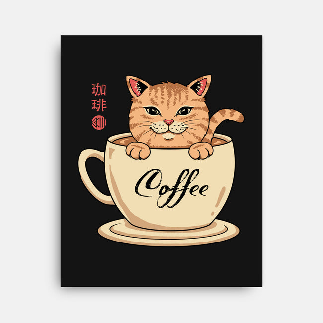 Nekoffee-none stretched canvas-vp021