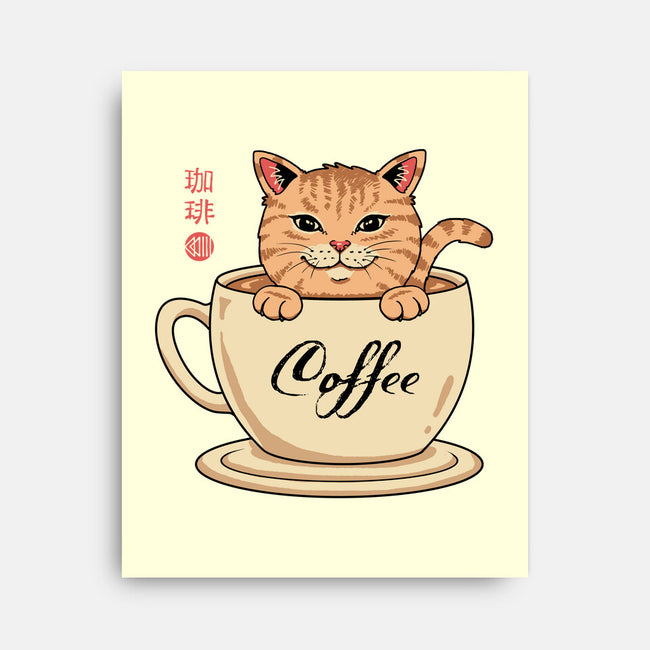 Nekoffee-none stretched canvas-vp021